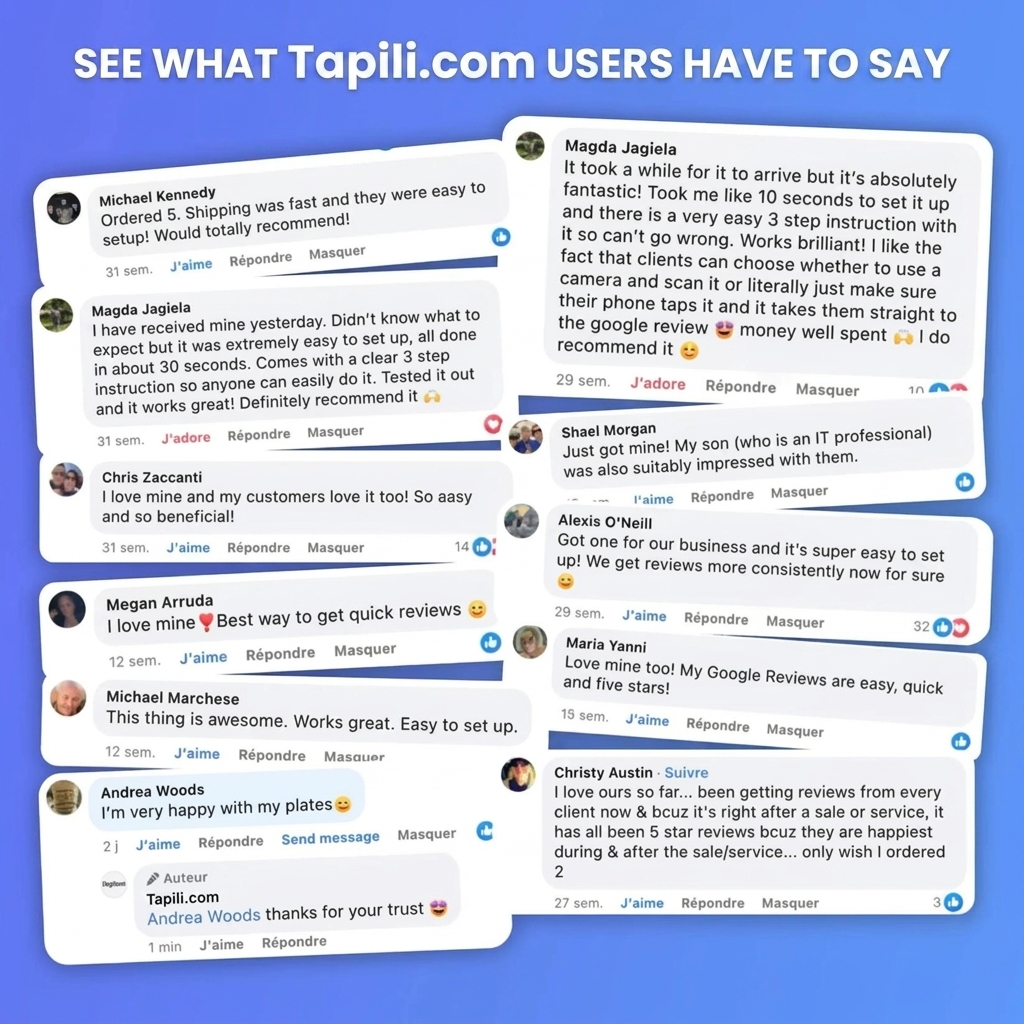 Tapili customer reviews